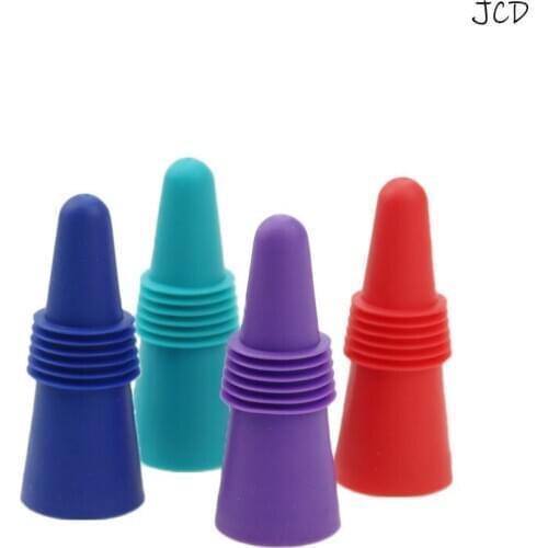 Silicone Red Wine Stoppers Food Grade Beer Beverage Bottle Caps Sealers Leak Free Fresh Keeping Plug for Kitchen Gadget Bar Tool