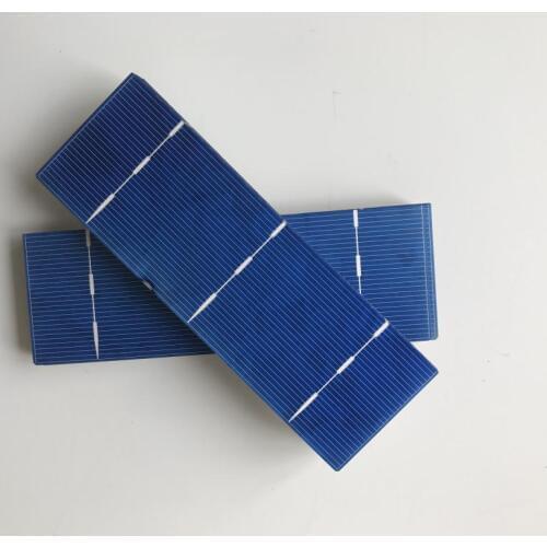 Solar cell 156mm*52mm polycrystalline 1.4W A Grade The toppest quatliy solar cell panel 100pcs/lot Freeshipping