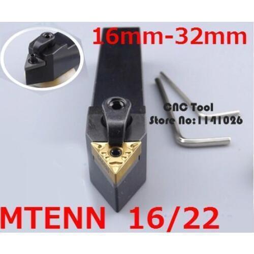 Angle 60 MTENN1616H16 MTENN2020K16 MTENN2525M16 MTENN2525M22 MTENN3232P16 MTENN3232P22 CNC External Turning Tool Holder,Machine