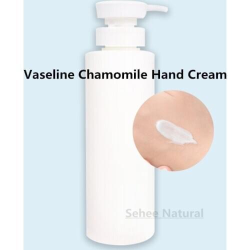 Vaseline Chamomile Hand Cream Moisturizing Autumn Winter Hands Care Anti Cracking 1000g big bottle Salon Equipment 1kg