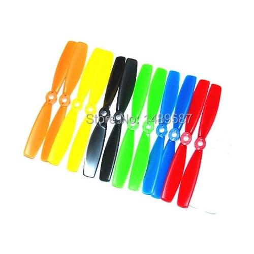 10 Pairs 5045 5x4.5 Inch Bullnose PC Fiberglass Propellers CW CCW RC Propellers For Helicopter