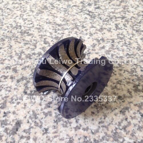 Full Bullnose Segmented Router Bit V30 Diamond Router Profiling Bits for Granite Coutertops Make Edge Abrasive Grinding Wheel