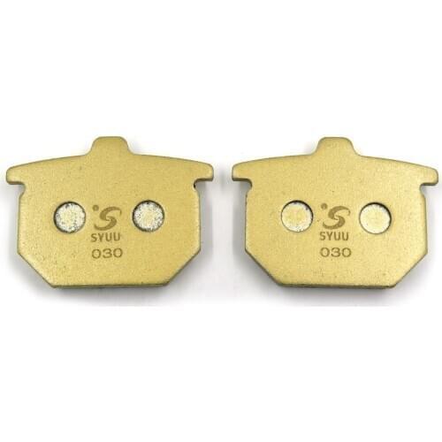 Aftermarket free shipping motorcycle parts Brass Alloys Graphite Ceramics Brake Pads For Honda CB750/Goldwing/CB900 -FA30 gold