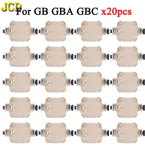 JCD 1PCS For Nintend GameBoy GB GBC GBA Game Card Cassette With Battery Holder CR1616