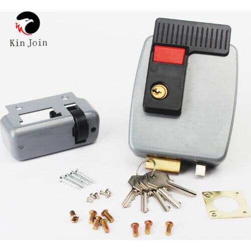 Electric control lock connecting rod electric lock integrated electric lock 12v with reverse lock and lengthened front lock