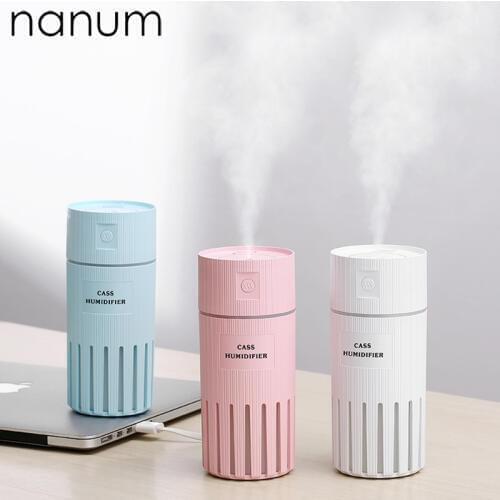 Creative Car Essential Oil Diffuser Mini Ultrasonic Cass Humidifier LED Light USB Aromatherapy Fogger Car Air Freshener