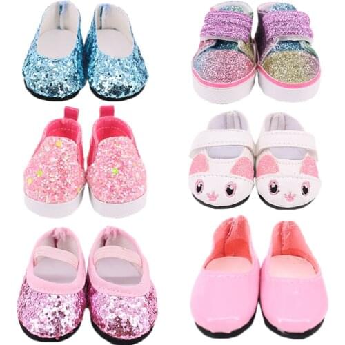 5Cm Doll Kitty Shoes For 14.5 Inch Nancy American Doll&BJD EXO Doll&32-34Cm Paola Reina Doll Our Generation Girl`s Toy Russia