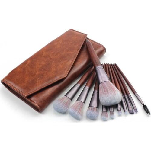 11pcs Diamond Makeup Brush Set Eye Brush Beauty Tools Fan Powder Eyeshadow Contour Beauty Cosmetic Colorful For Make Up Tool