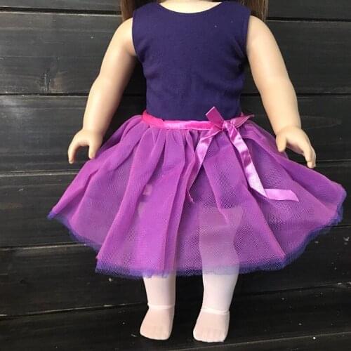 Doll Clothes Dress For 18 Inch American Doll Girl & 43 Cm New Born Baby Items,for zapf doll,Gifts For Girl Toys