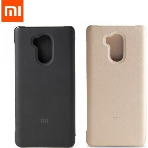 Original Xiaomi Redmi 4 Prime Luxury PU Leather Case for Xiaomi Redmi 4 Pro Cover PC + PU Leather Smart flip Redmi 4 case 5"