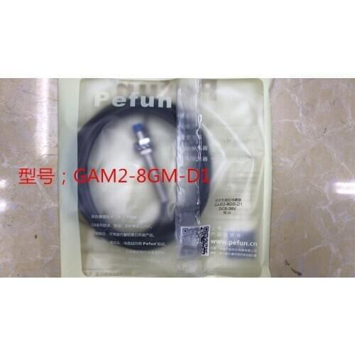 Genuine "Beifuning pefun" inductive proximity switch GAM2-8GM-D1, DC two line