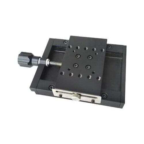 Precision work table with lock manual translation table 50mmX axis slide table shift table mobile station