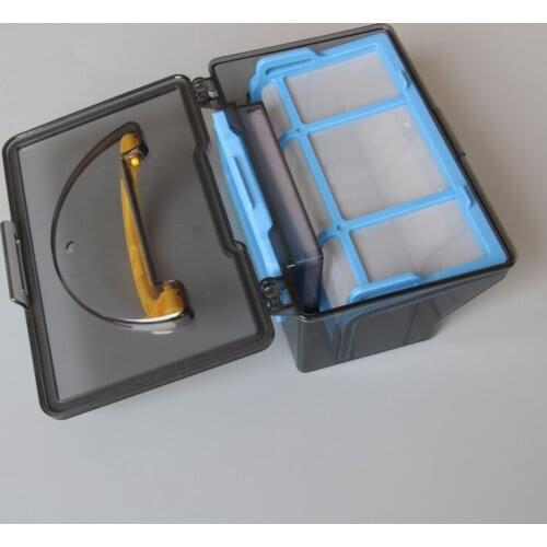 Vacuum Cleaner Dust Box Bin Primary HEPA Filter for DEXP LF200 Robot Vacuum Cleaner Parts Dust Bin Replacement