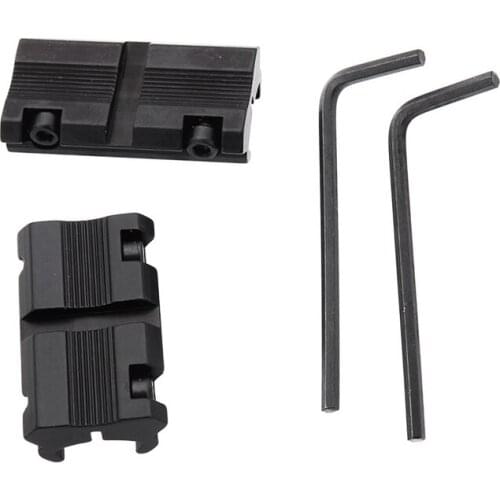 Rail Adapter Dovetail Extend Weaver Scope Mount Picatinny Rail Adapter 11mm To 20mm Converter Tactical Bases Rifle Airsoft