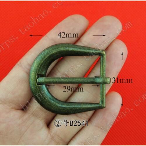 Crafts accessories belt buckle automatic buckle iron fittings 01
