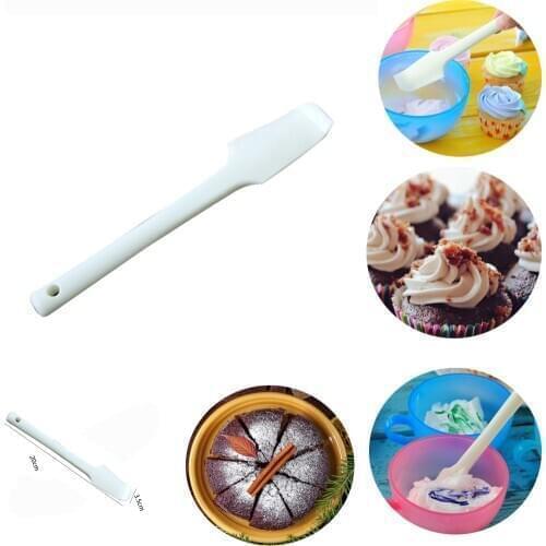Butter Cream Stirring Scraper Durable Silicone Elbow Spatula Bean Paste Bending Spatula Kitchen Practical Pastry Tool