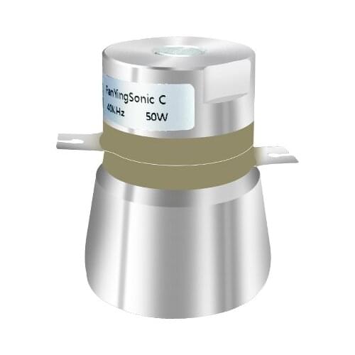 FanYingSonic 40KHz 50W Ultrasonic Transducer Ultrasound Cleaner Parts Low Frequency Piezoelectric Ceramic Washer Machine