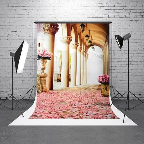 VinylBDS 10x20ft Indoor Wedding Sfondi Studio Fotografico Palace Arch Wedding Background Flower Backgrounds For Photo Studio