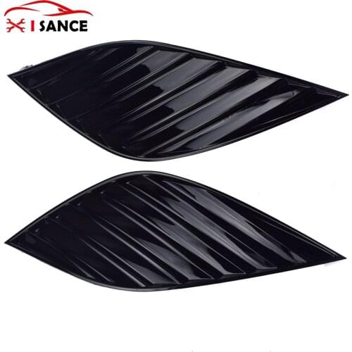 Fog Light Lamp Cover Bezels Black Left Right for 2018 2019 Toyota Camry 2.5L 3.5L 81481-06180,81481-06170,TO1038209,TO1039211