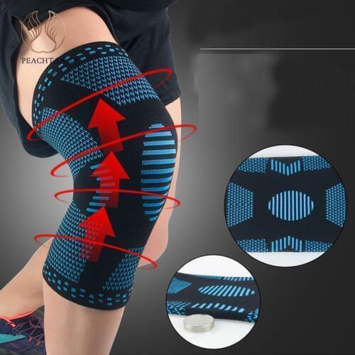 1PCS Fitness Running Cycling Knee Protection Kneepads Sports Safety Knee Sleeve Support Running Braces Basketball Volleyball New