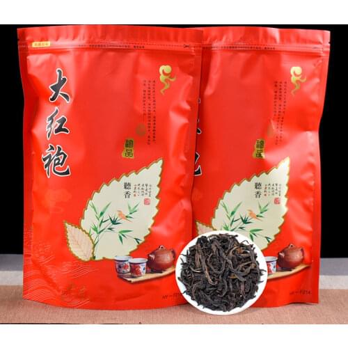 2020 New Tea Wuyi Dahongpao Black Tea High Quality Oolong Tea with Strong Rock Bone Floral Fragrance Weight Loss and Health Care