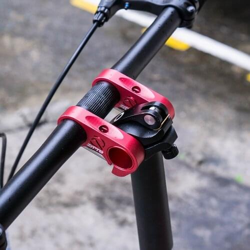 Aluminum Folding Bike Extended Stem Ultralight 25.4mm handlebar Extension 45mm Out front stem Adjustable Riser