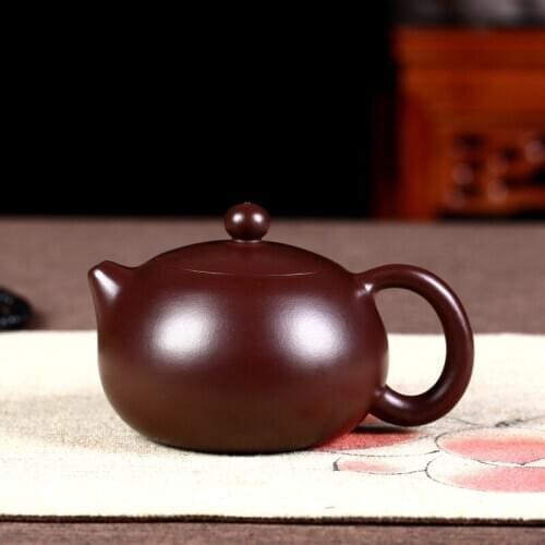 Large capacity 280ml Yixing teapots purple clay filter xishi tea pot Tie Guanyin beauties Handmade kettle Boutique tea set