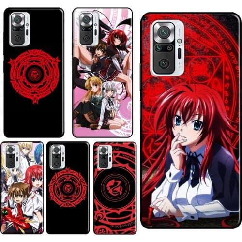 Gremory Clan Highschool Dxd For Xiaomi Redmi Note 10 Pro 8T 9S Note 7 8 9 Pro Phone Case For Redmi 9C 9T 9 9A 8A K40
