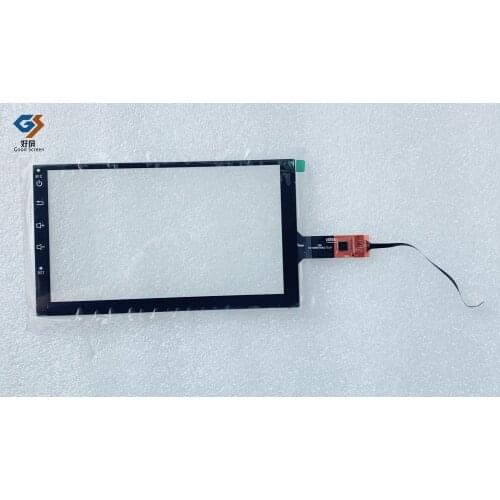 Black touch screen 7 inch P/N YDT8064-R GPS car navigation radio touch screen sensor YFTL70PGS3800-R1