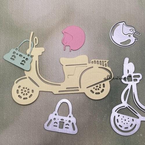 Electric car decoration DIY Craft Metal Cutting Die Scrapbook Embossed Paper Card Album Craft Template Stencil Dies