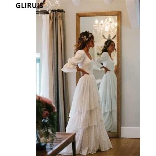 GLIRUIS Wedding Dresses With A Train