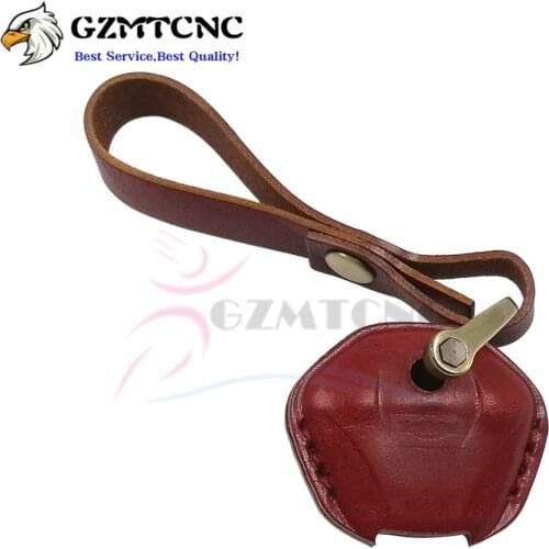 Leather Key Case Cover Keychains for Triumph Bonneville T100 "Bonnie" Motorcycle T 100 Key Ring Chains Red Green Brown Black