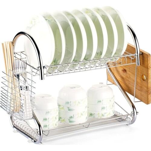Multifunctional Bowl Storage Rack Draining Board Draining Rack Dish Rack Cup Bowl Holder Chopsticks Rack Cutting Board Holder