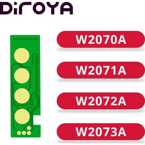 New W2070A W2071A W2072A W2073A 117A toner cartridge chip For HP Color Laser 150 150a 150w 150nw MFP 178 178nw 179 179fnw