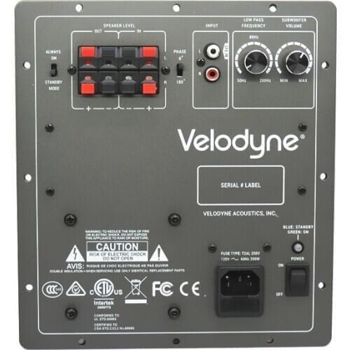 Audio subwoofer amplifier board impact mk2 Class AB 165W RMS subwoofer board for iPod PC amplificador subwoofer module