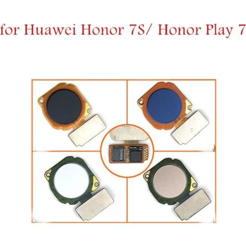 For Huawei Honor 7S/ Honor Play 7 fingerprint key scanner Home Button Flex Cable Touch ID Sensor Return Flex Cable Repair Parts