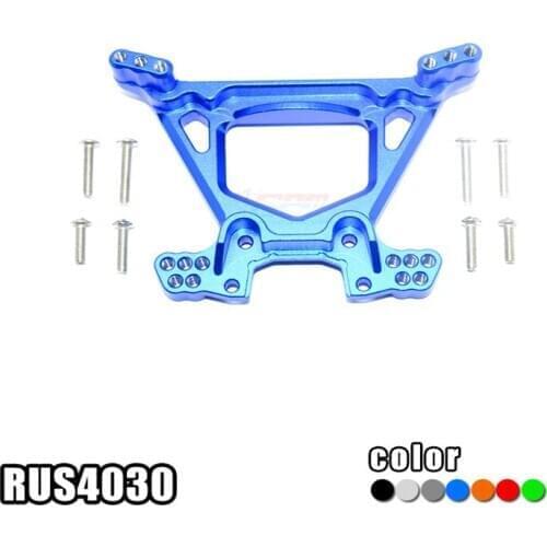 Torre de choque frontal de alumínio para traxxas rustler 4x4 vxl (67076-4) atualizar peças