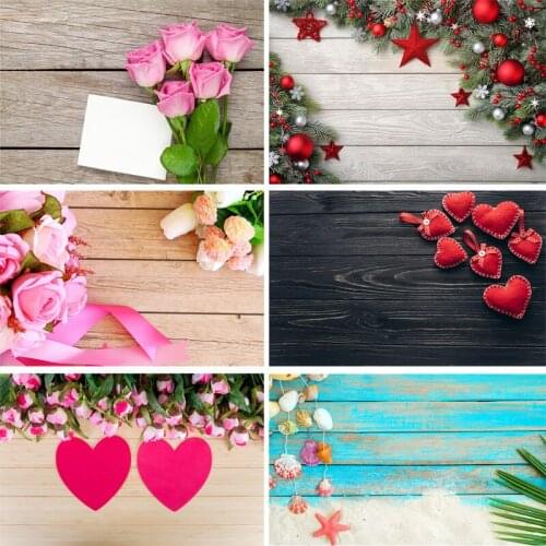 Vinyl Custom Photography Backdrops Wooden Planks Theme Photography Background 200309HZ-0006