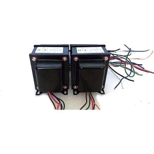 96*50 British iron core 50W 5K push-pull output transformer, inductance: P1-P2: (65H) B+----P1, P2 (16.5H) with super linear tap