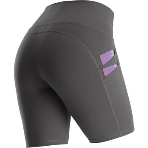 Womens Stretch Sportswear Shorts 2021 Summer Sexy Slim High Waist Push Up Hips Shapewear Short Pants Running Jogger Shorts