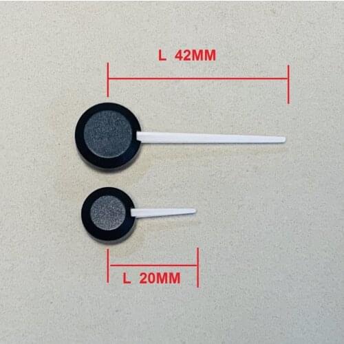 1pc 42mm/20mm Car instrument meter pointer transparent shaft standard light guide pointer cluster hole 2.4mm