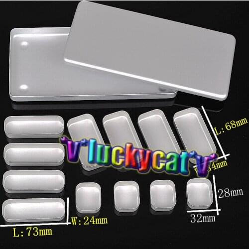 12 PCS Dental Lab Bur H K File Holder Block Sterilizer Case Disinfection Endo Box Rack