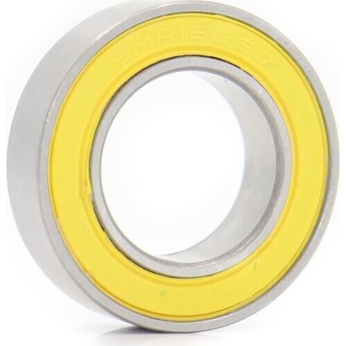 15267-2RS Stainless Bearing 15*26*7 mm ( 1 PC ) ABEC-3 SMR15267 RS Bicycle Hub Front Rear Hubs Wheel Ceramic Balls Bearings