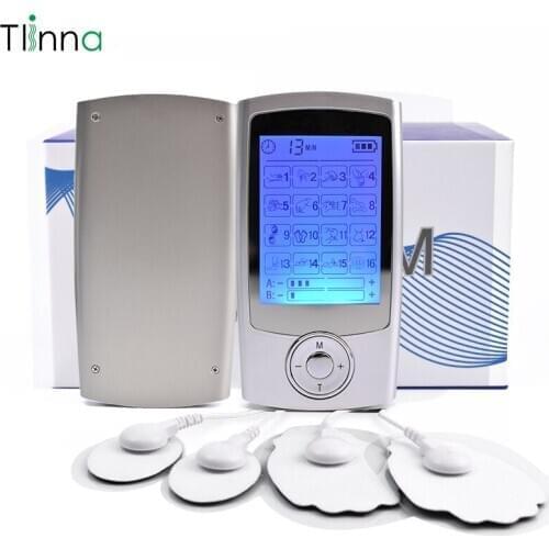 16 Modes EMS Tens Acupuncture Body Massage Pulse Muscle Stimulator Pain Relief Machine Low Frequency Physiotherapy Device