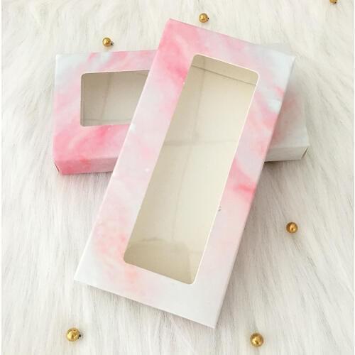 20pcs/lot 50pcs/lot Mink Lash Box Lashes Tray Insert Eyelash Marble Packaging