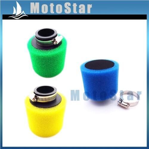 38mm Foam Air Filter Cleaner For 110cc 125cc Pit Dirt Bike ATV Quad Go Kart Bike Scooter Moped Motocvycle