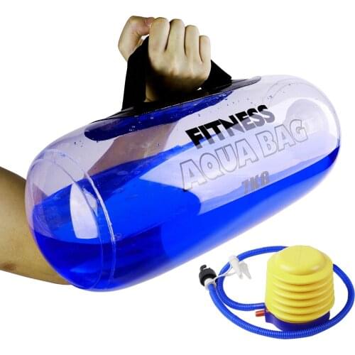 Workout Dumbbell Aqua Bag Adjustable Weights Water Power Bag for Home Portable Arm Strengthen Training Fitness Heavy Equipment