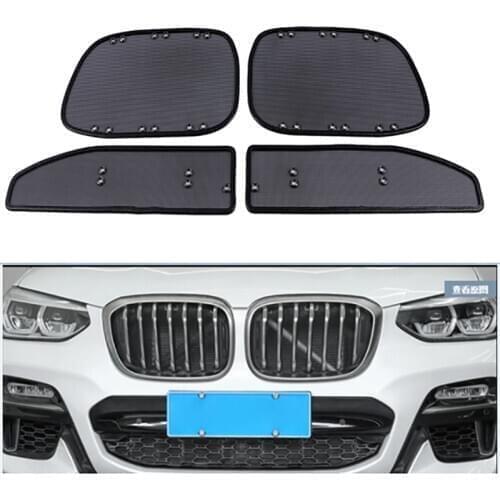 Car Front Insect Net Insect Screening Mesh For BMW 2018 2019 2020 X3 G01 Stainless Insect-Proof Net Accessories