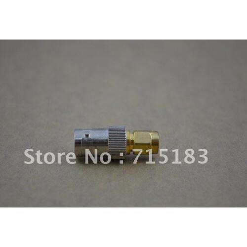 Free Shipping RF BNC Adapter SMA-Male to BNC-Female Connector for Two-way Radios