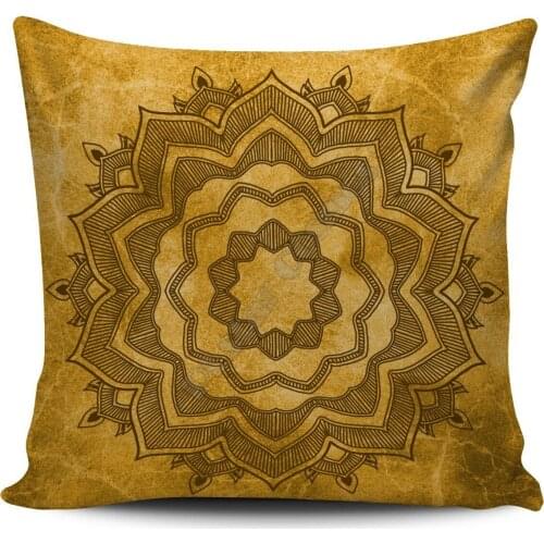 EARTH MANDALA 3D printed Pillow Case Polyester Decorative Pillowcases Throw Pillow Cover Double-sided printed Home Decoration 03